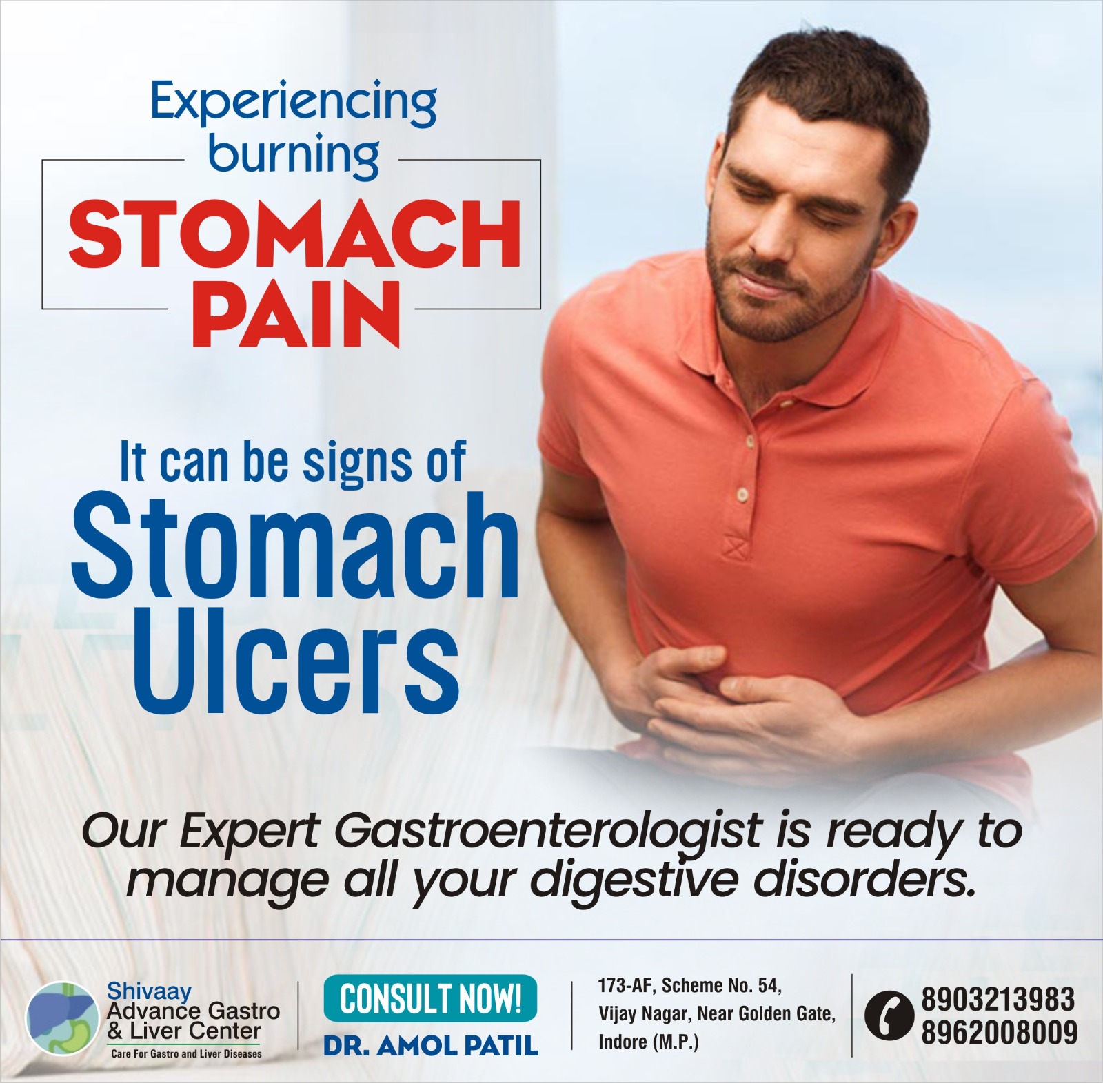 Best Doctor for Stomach Ulcer in Indore