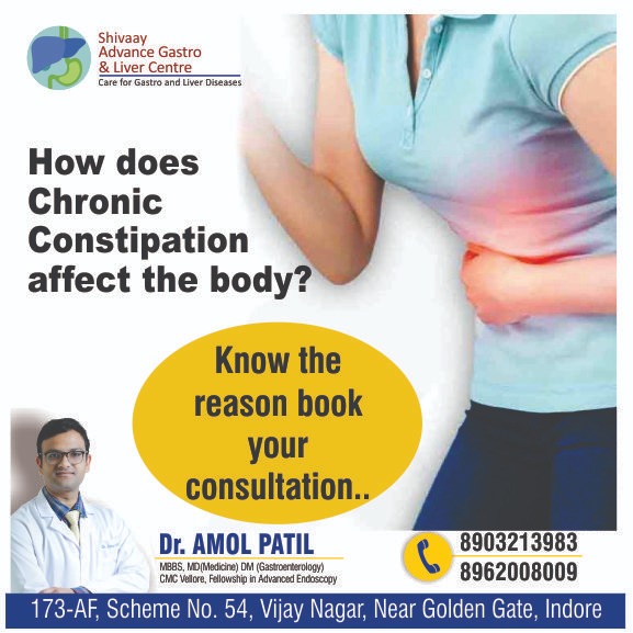 Best Doctor for Constipation Treatment in Indore