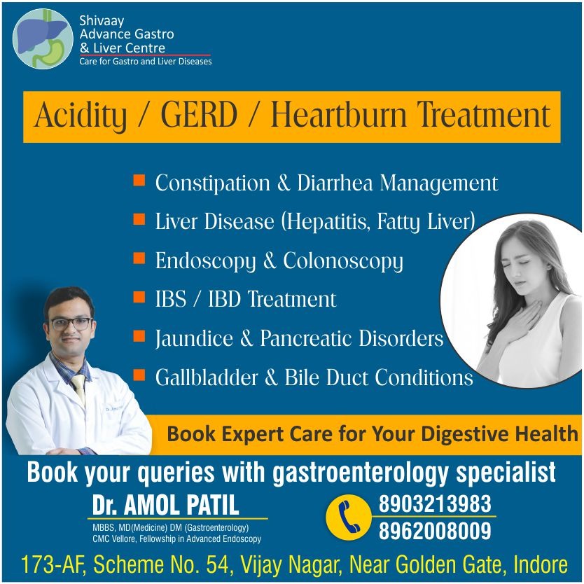 Best Gastroenterologist in Indore