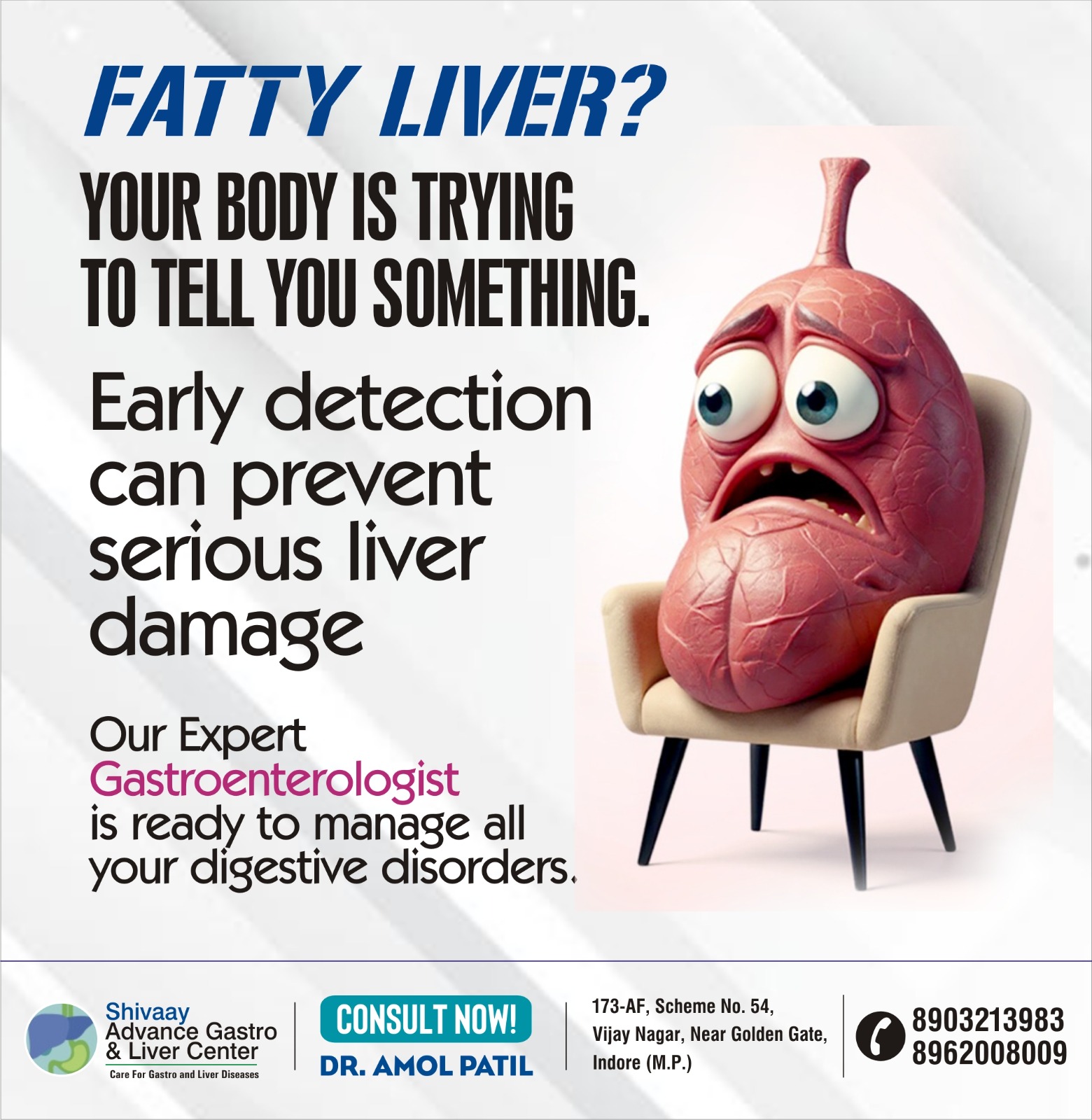 Best Doctor for Fatty Liver in Vijay Nagar, Indore 