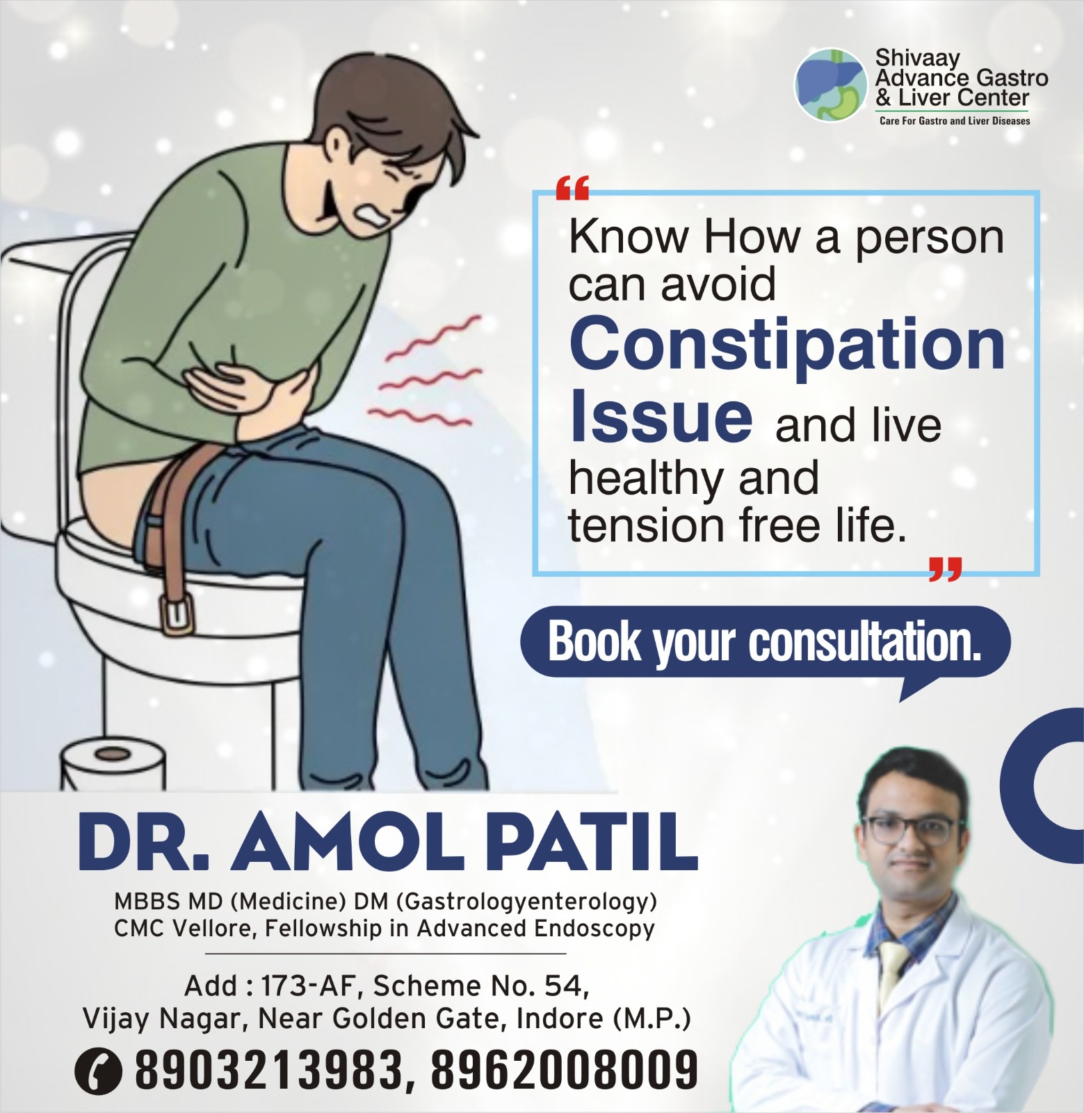 Famous Doctor for Constipation Treatment in Indore