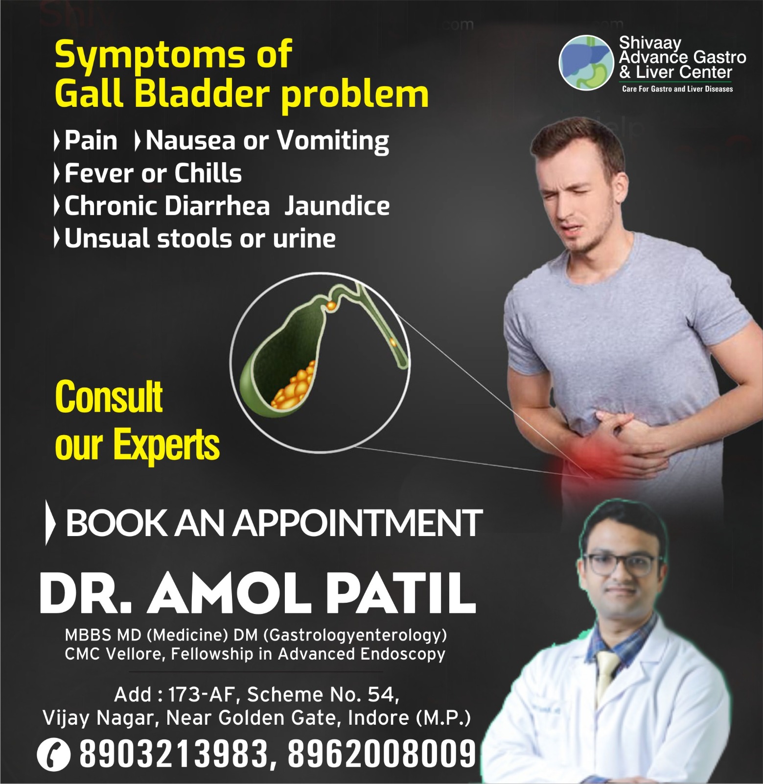 Best Doctor for gallbladder treatment in Indore